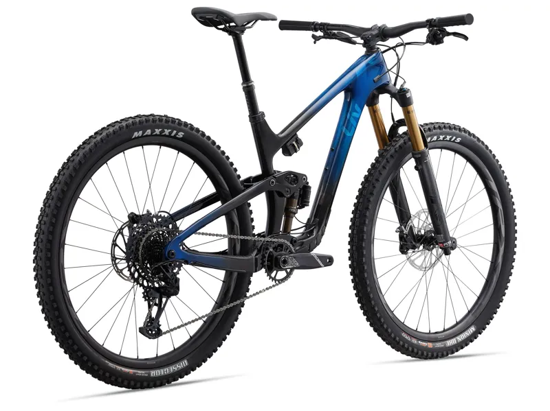 Liv Intrigue Advanced Pro 29 1 Dual Suspension Trail Bike in Dark Blue/Carbon-2